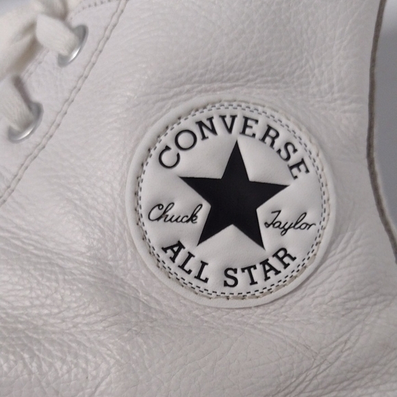 Converse Chunky All Star White Platform - Picture 2 of 9